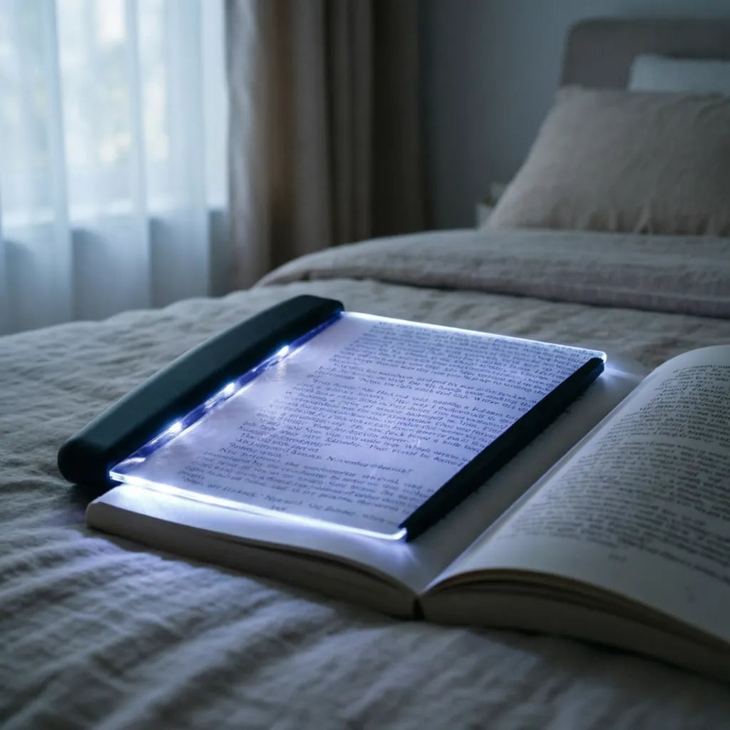 Flat LED Panel Reading Light -  Lumireader