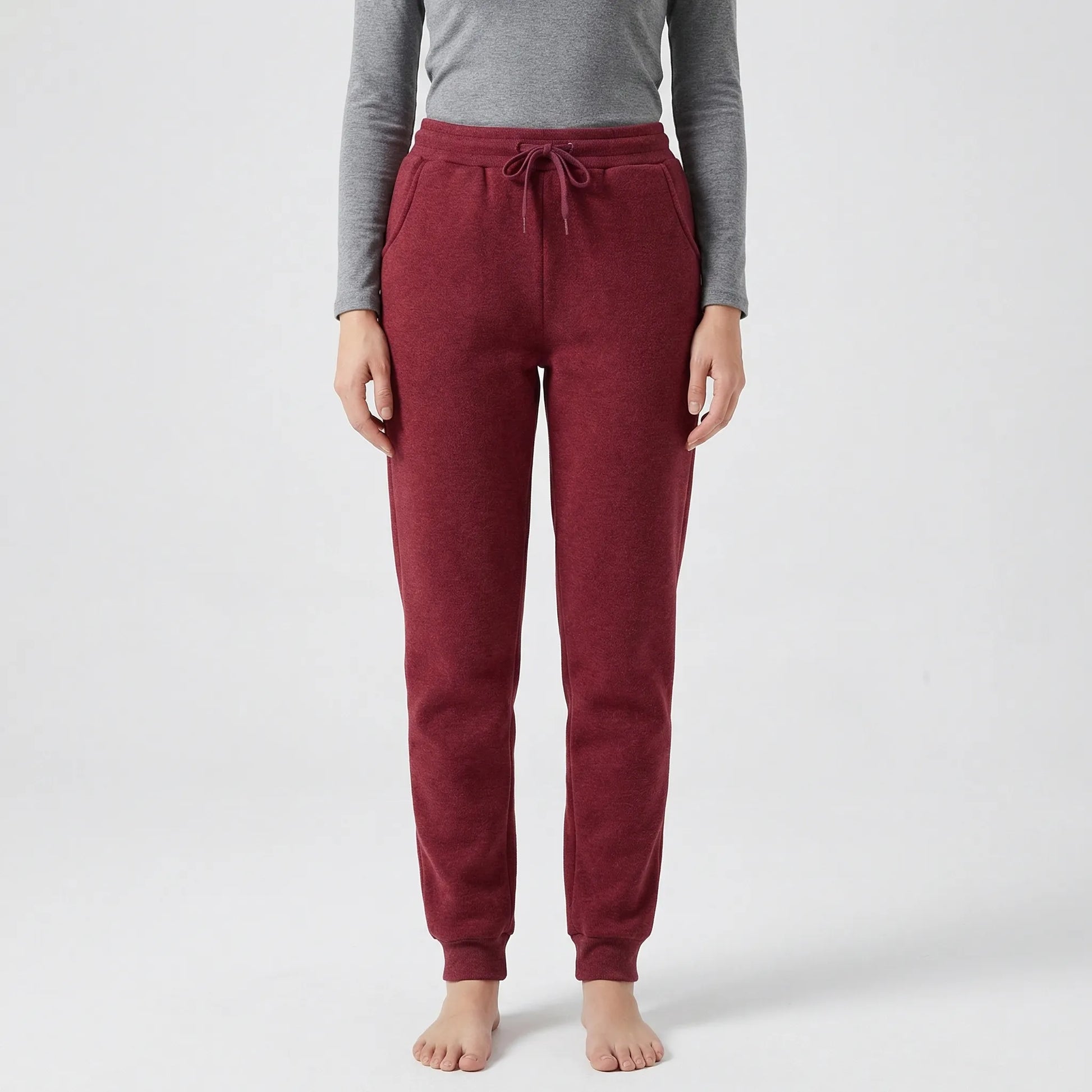 Fleece-Lined Women's Jogger Trousers - Karen