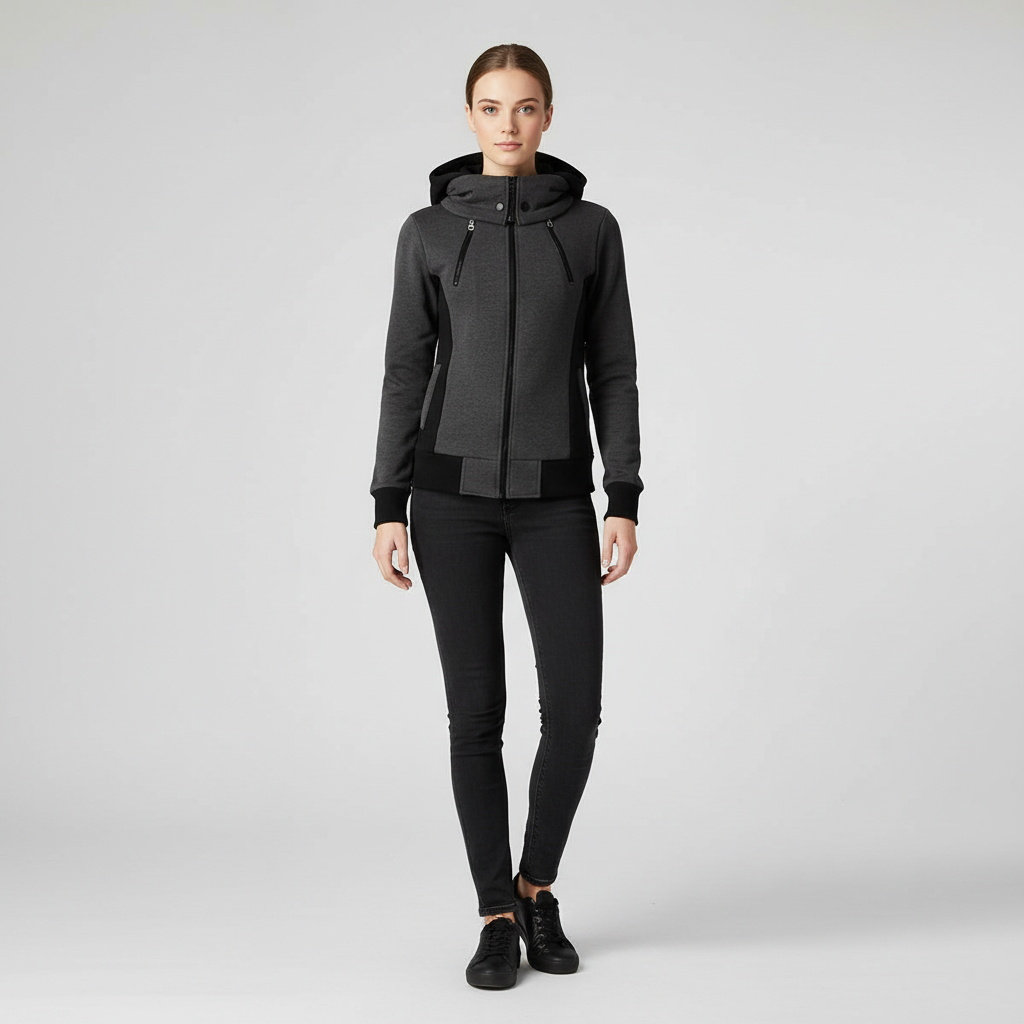 Fleecejacke Mit Kapuze - Rudolf