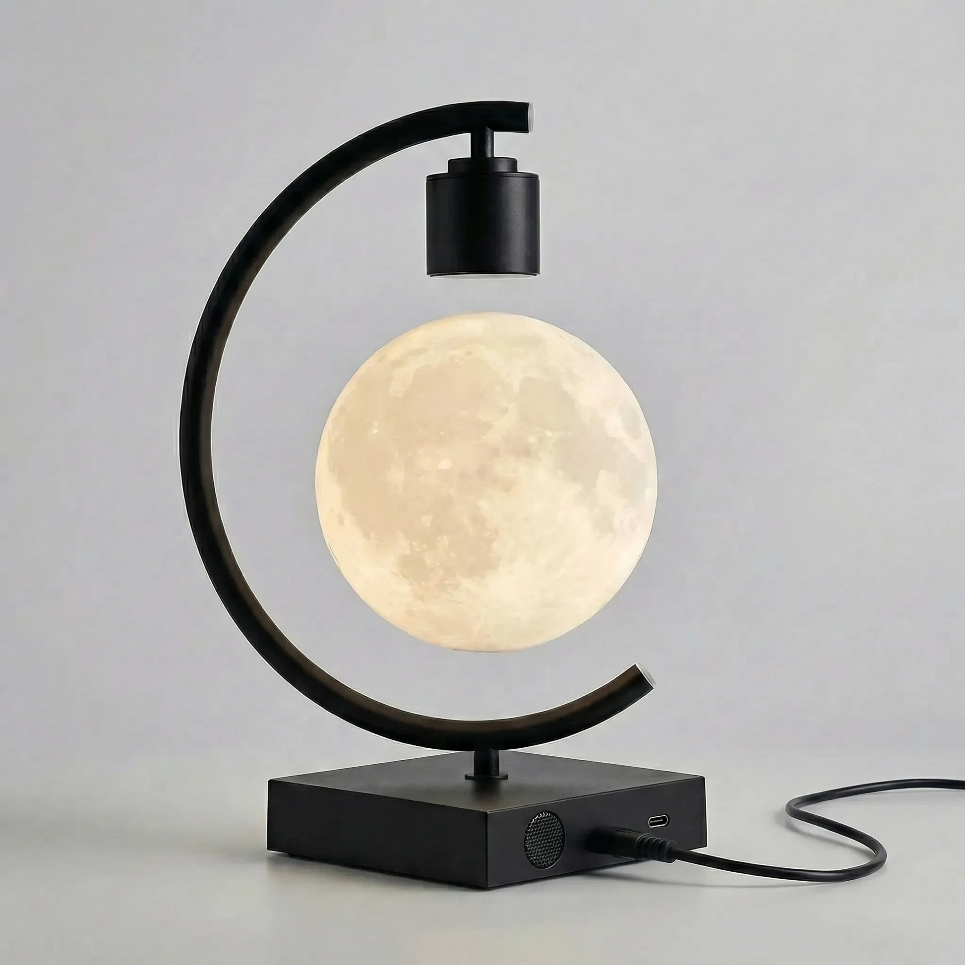 Floating Moon Lamp With Speaker -  Orbitlume