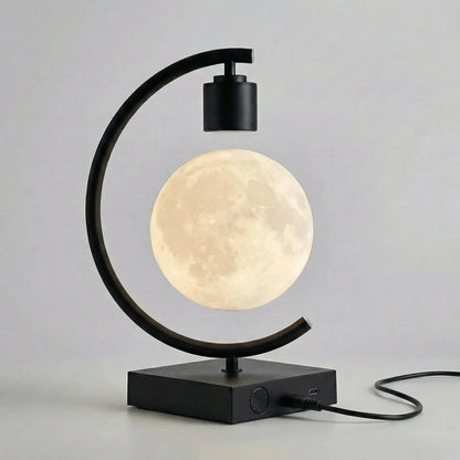 Floating Moon Lamp With Speaker -  Orbitlume