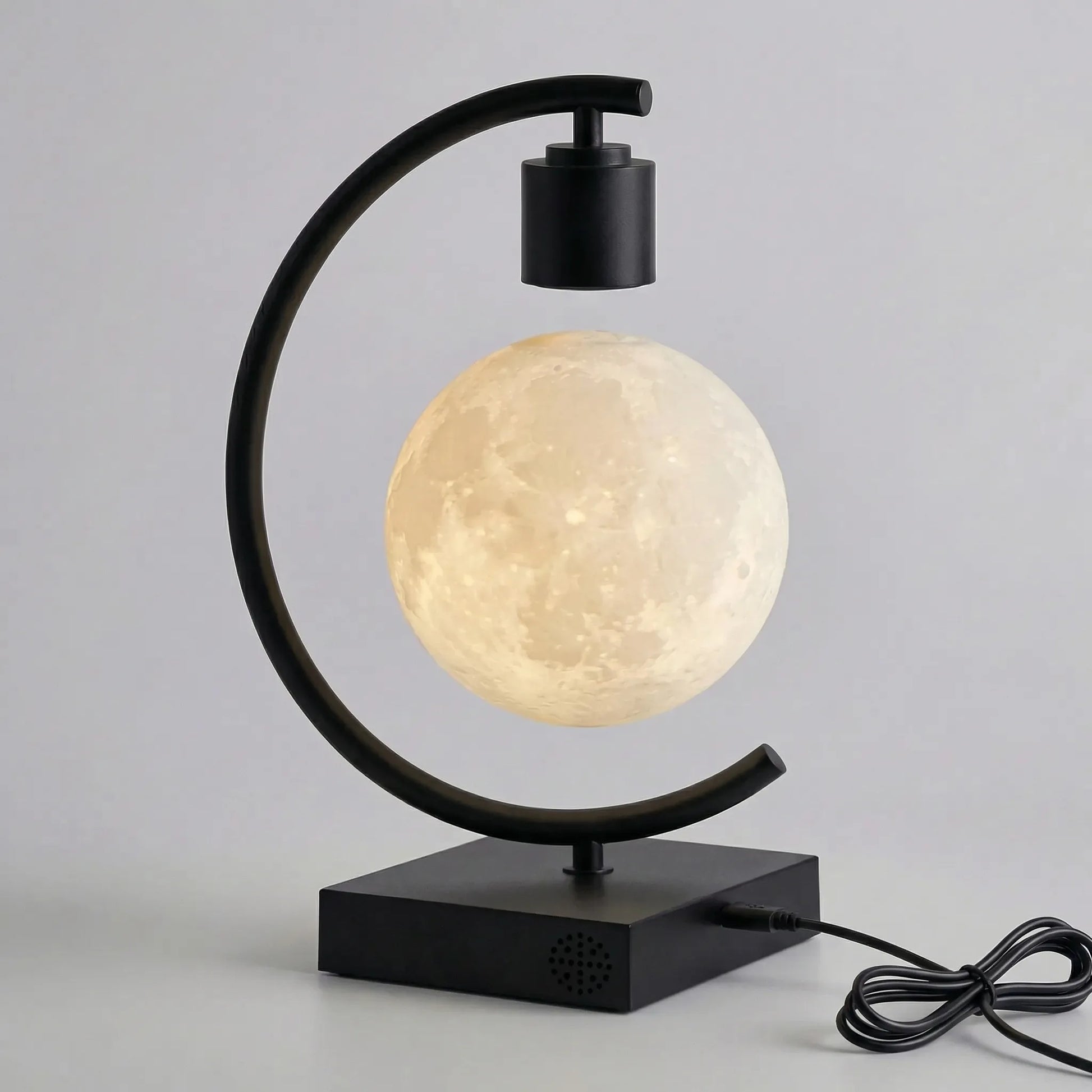 Floating Moon Lamp With Speaker -  Orbitlume
