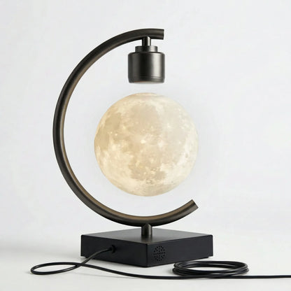 Floating Moon Lamp With Speaker -  Orbitlume