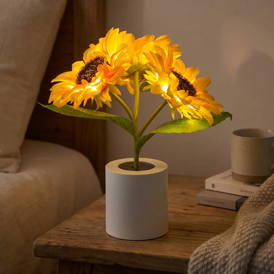 Floral Decorative Table Lamp -  Lumiflora