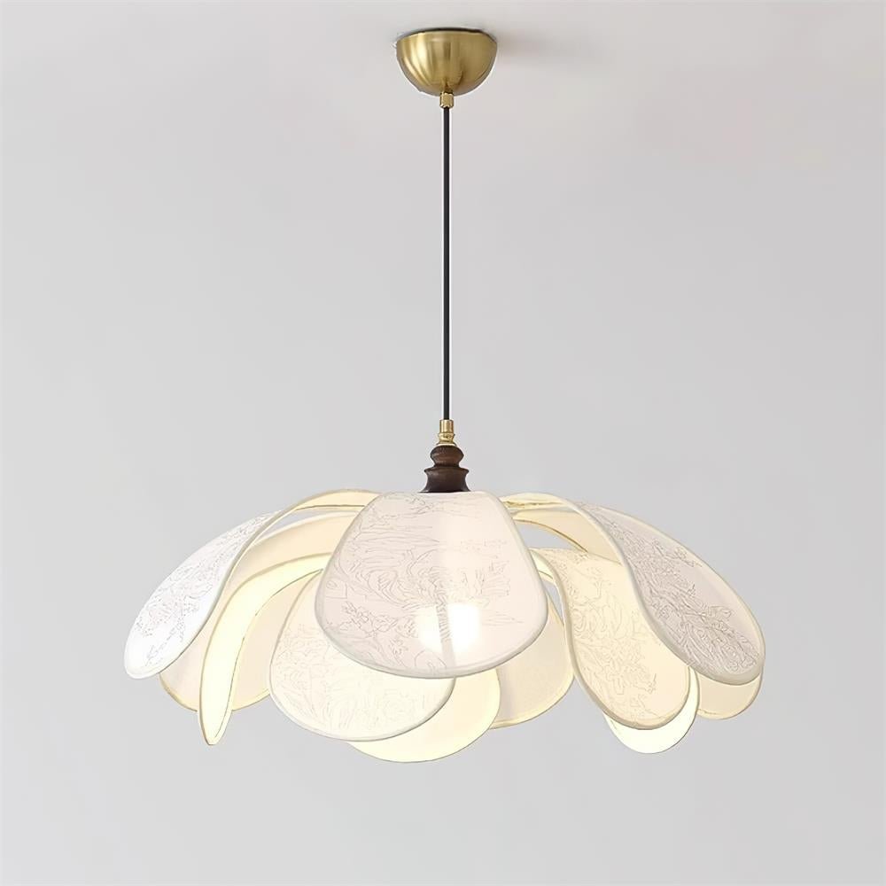 Floral Design Pendant Lamp -  Vellora