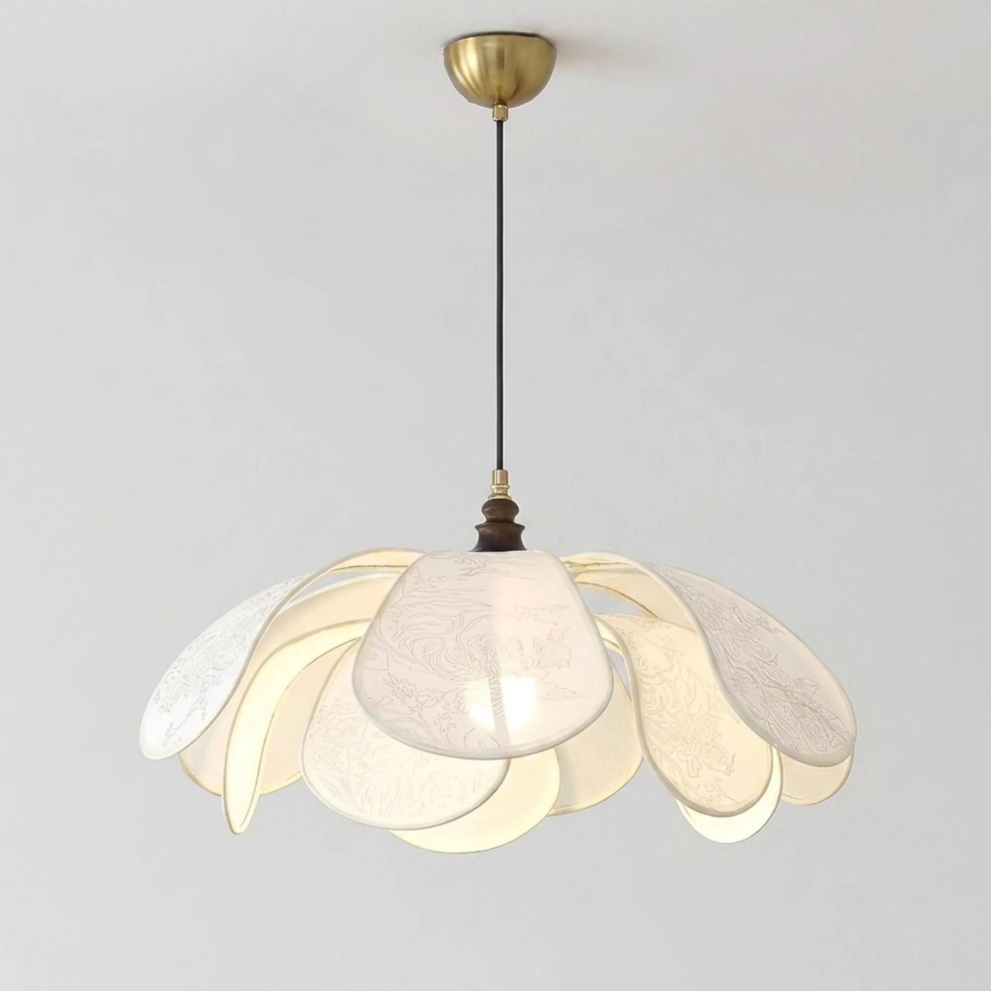Floral Design Pendant Lamp -  Vellora