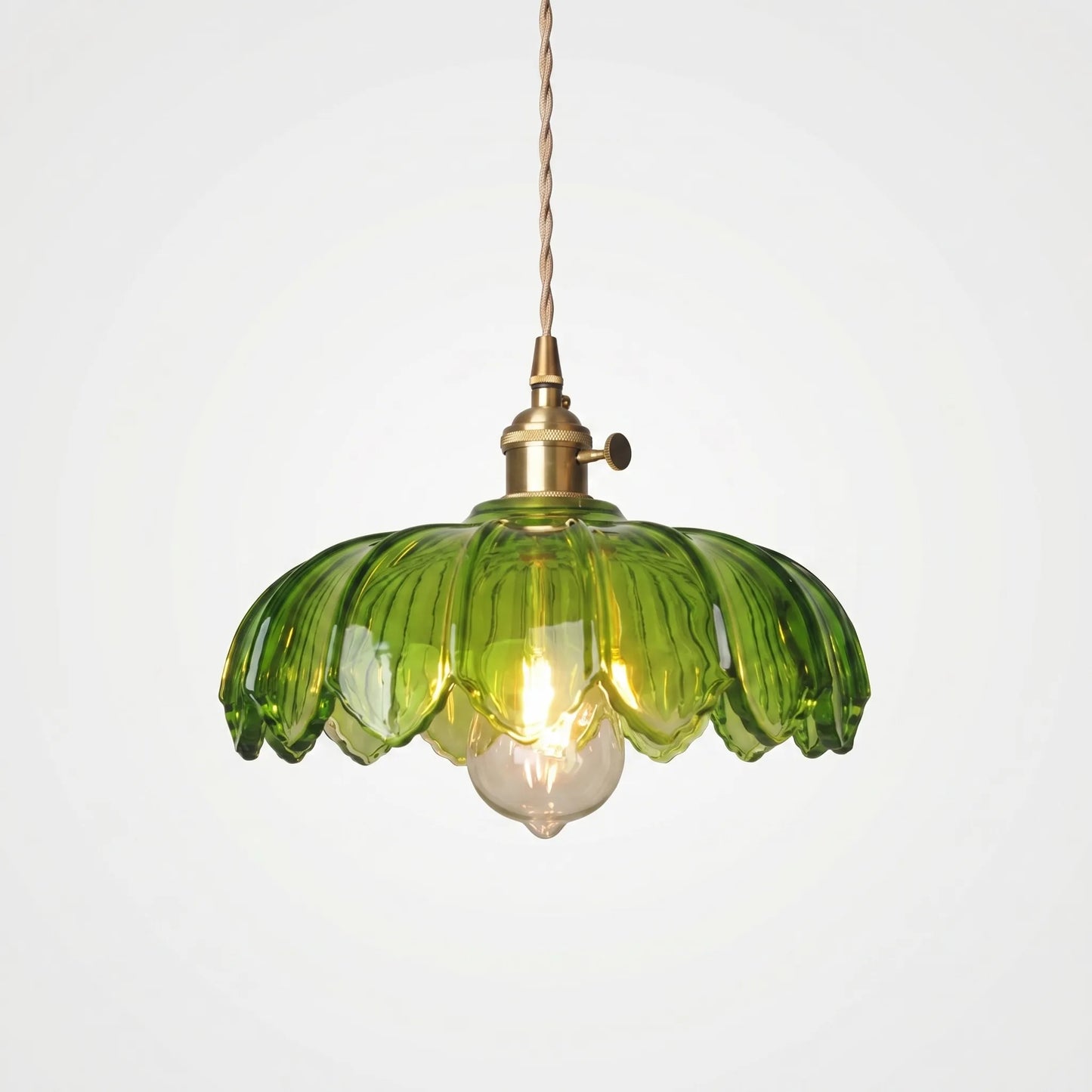 Floral Glass Pendant Ceiling Light -  Petalux
