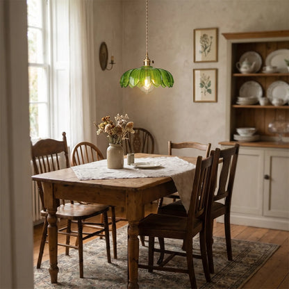 Floral Glass Pendant Ceiling Light -  Petalux