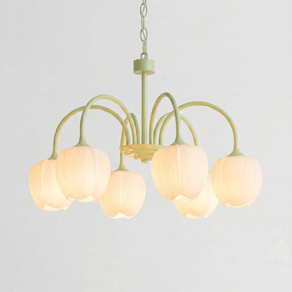Floral Inspired Ceiling Chandelier -  BloomGleam