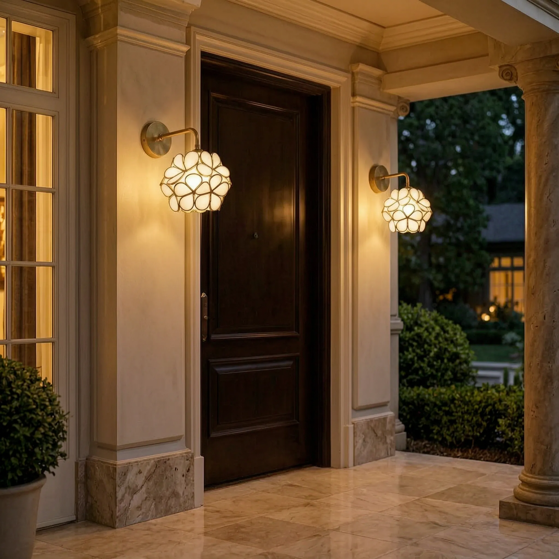 Floral Shaped Decorative Wall Light -  Floresca