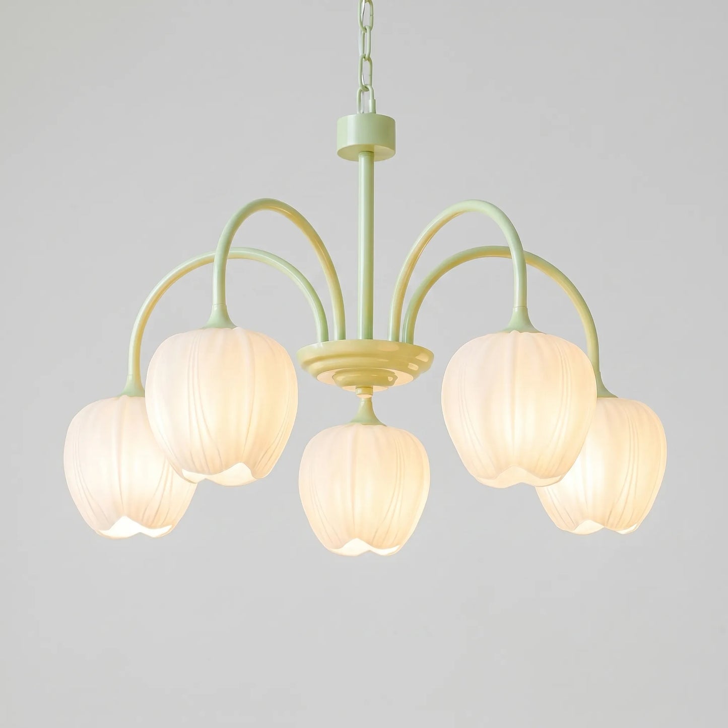 Floral Tulip-Inspired Ceiling Chandelier -  Floriven