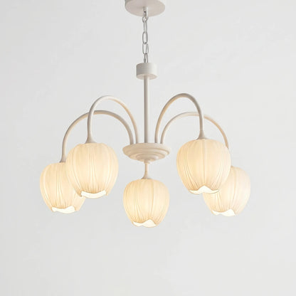 Floral Tulip-Inspired Ceiling Chandelier -  Floriven