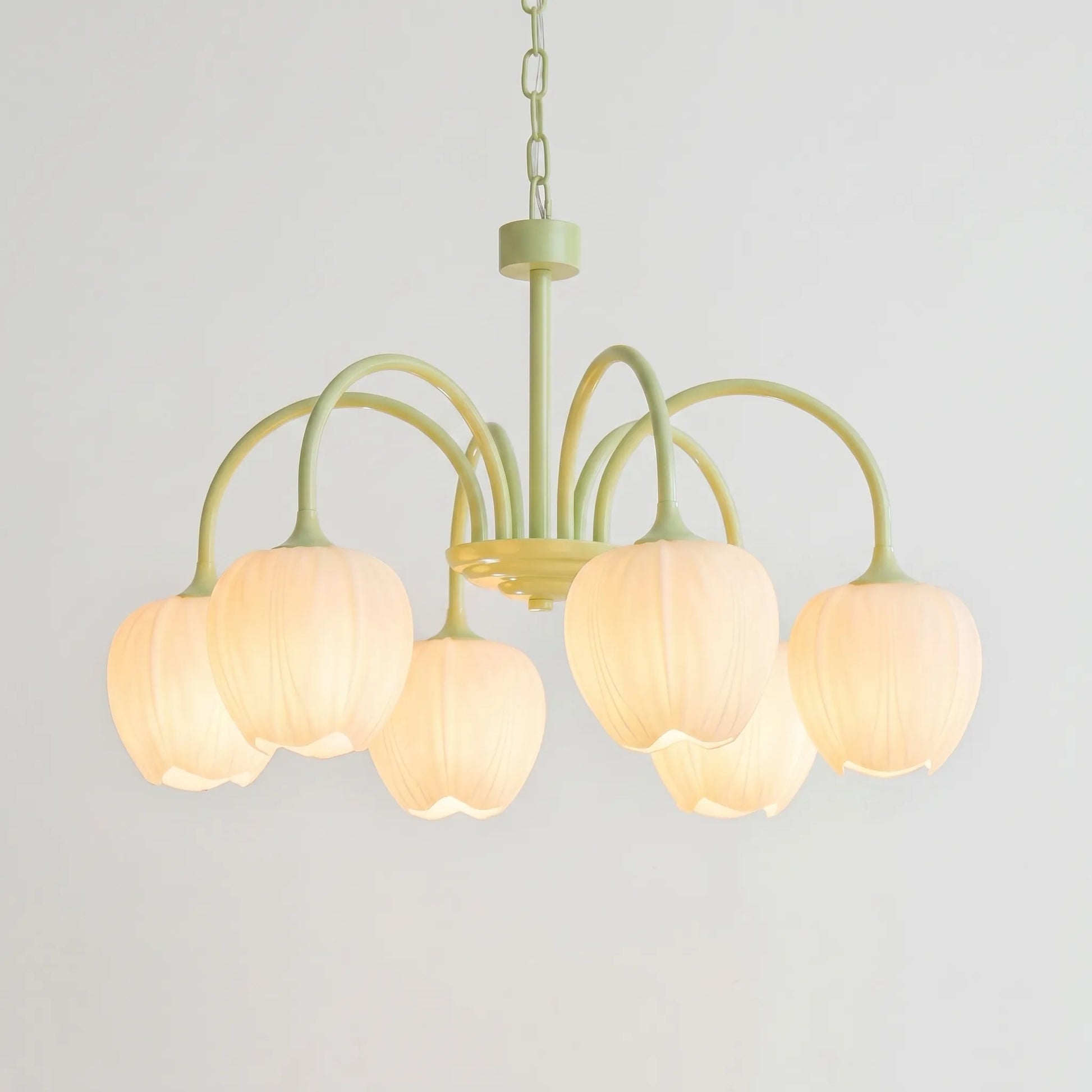 Floral Tulip-Inspired Ceiling Chandelier -  Floriven