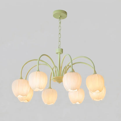 Floral Tulip-Inspired Ceiling Chandelier -  Floriven