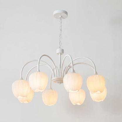 Floral Tulip-Inspired Ceiling Chandelier -  Floriven