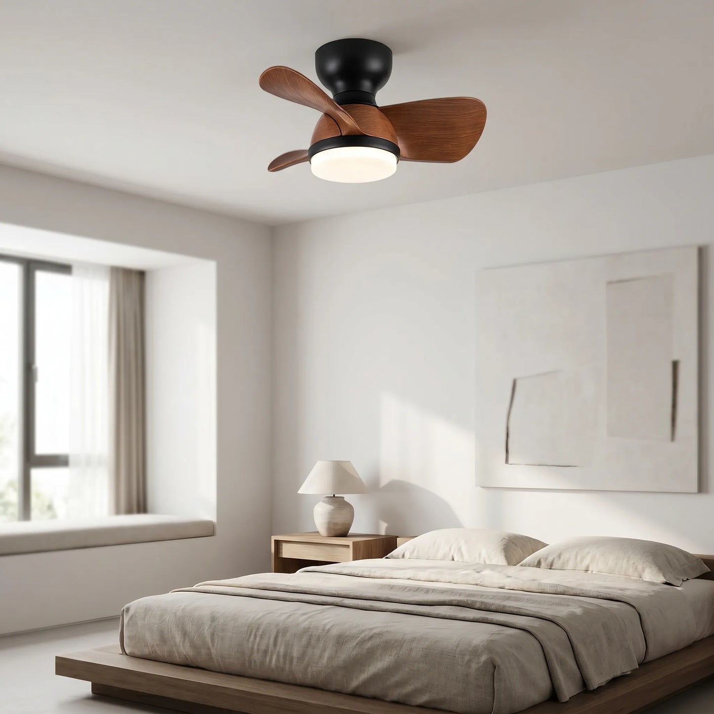 Flush Mount Ceiling Fan -  AeroLume