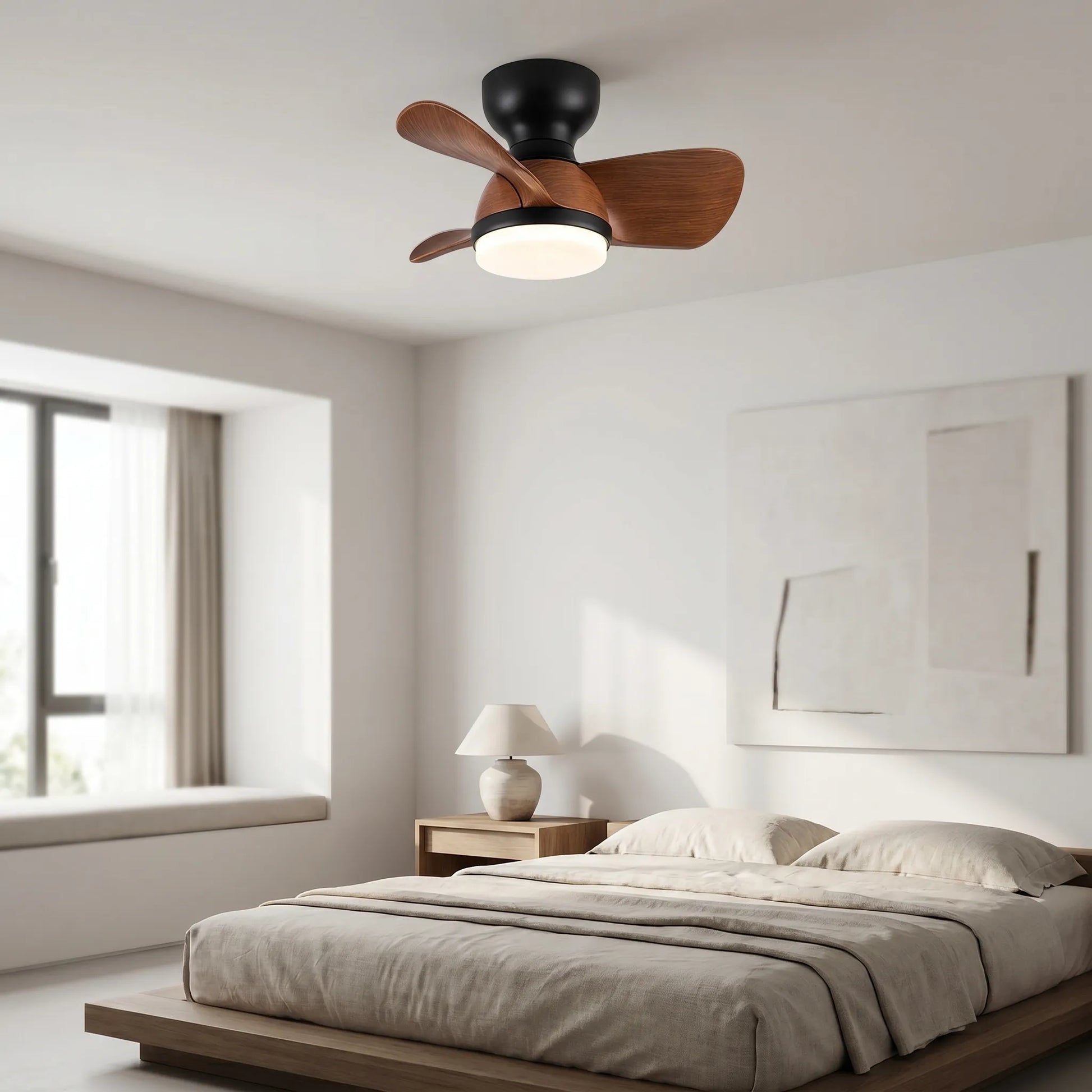 Flush Mount Ceiling Fan -  AeroLume