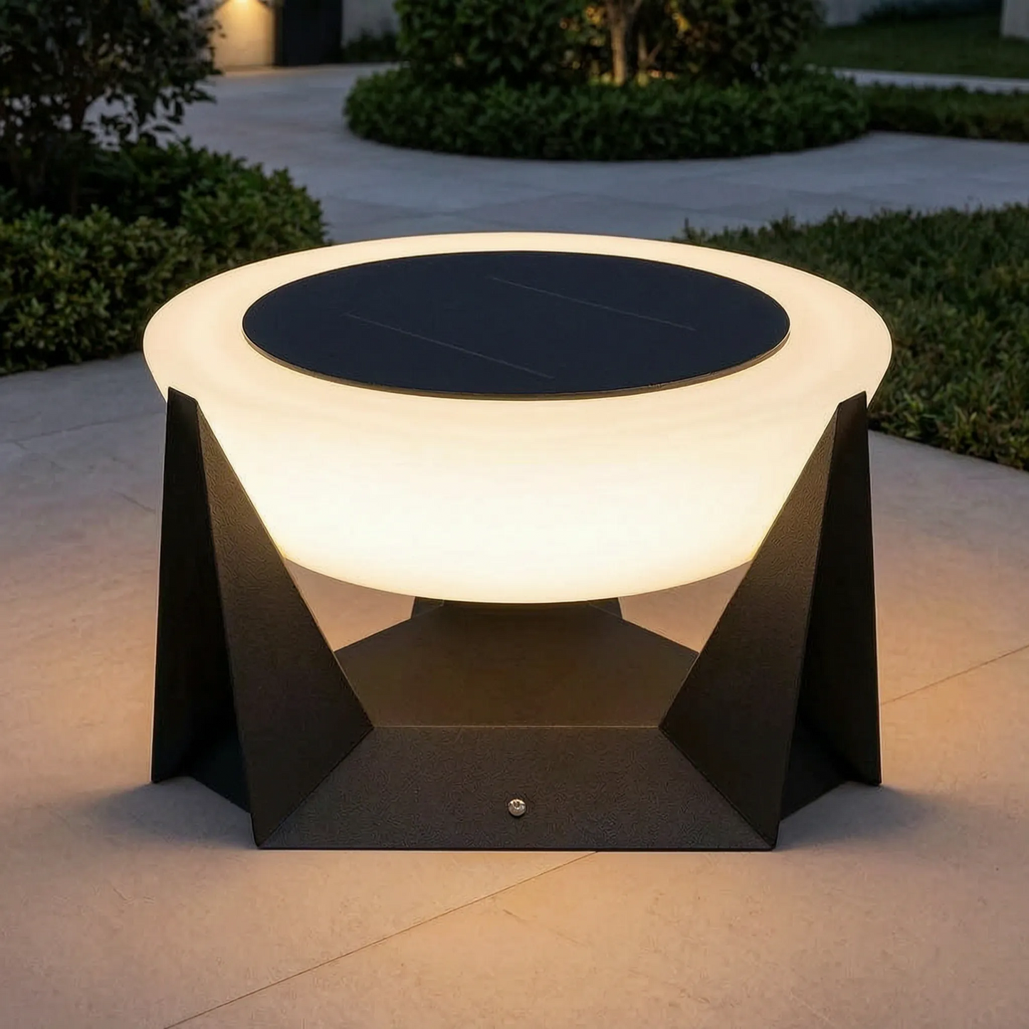 Freestanding Solar Outdoor Lantern -  Lumivex