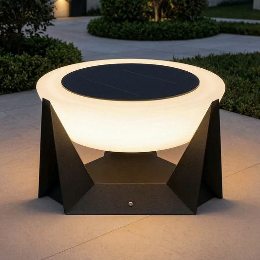 Freestanding Solar Outdoor Lantern -  Lumivex