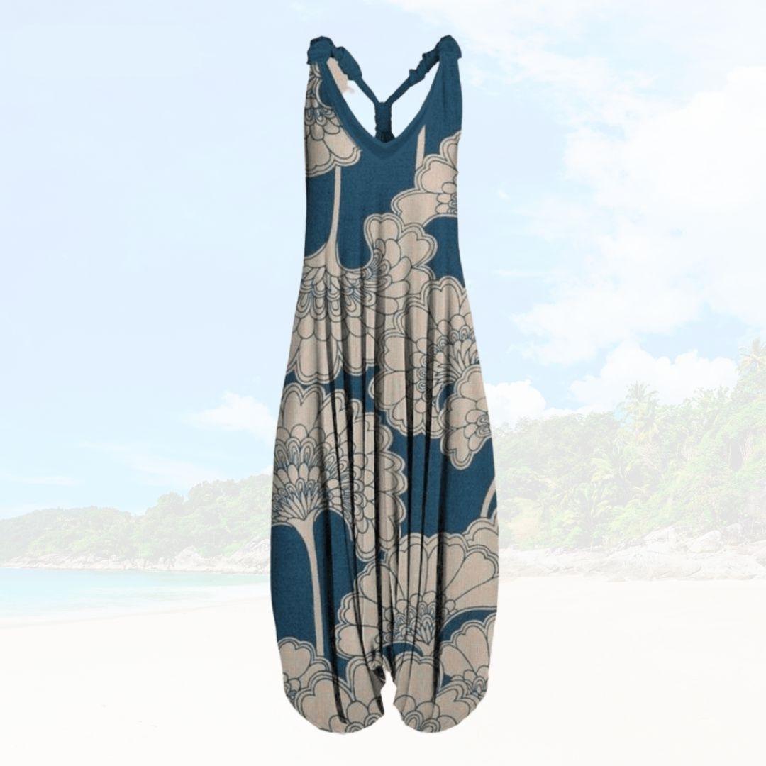 Sommer-Jumpsuit für Damen mit lässigem Schnitt – Elenya