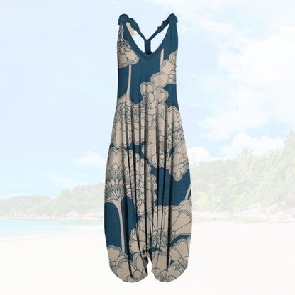 Sommer-Jumpsuit für Damen mit lässigem Schnitt – Elenya