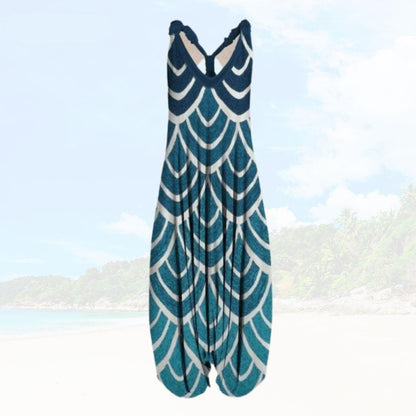 Sommer-Jumpsuit für Damen mit lässigem Schnitt – Elenya