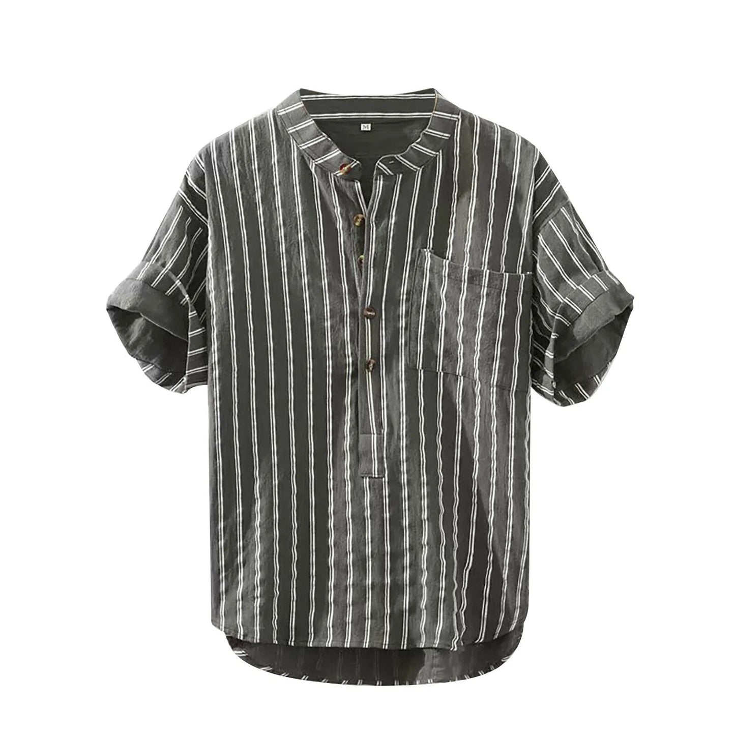 Gestreiftes Herren-Sommerhemd – Jesse