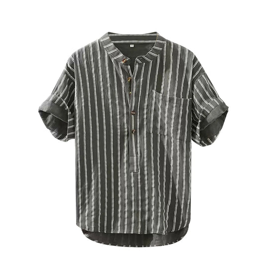Gestreiftes Herren-Sommerhemd – Jesse