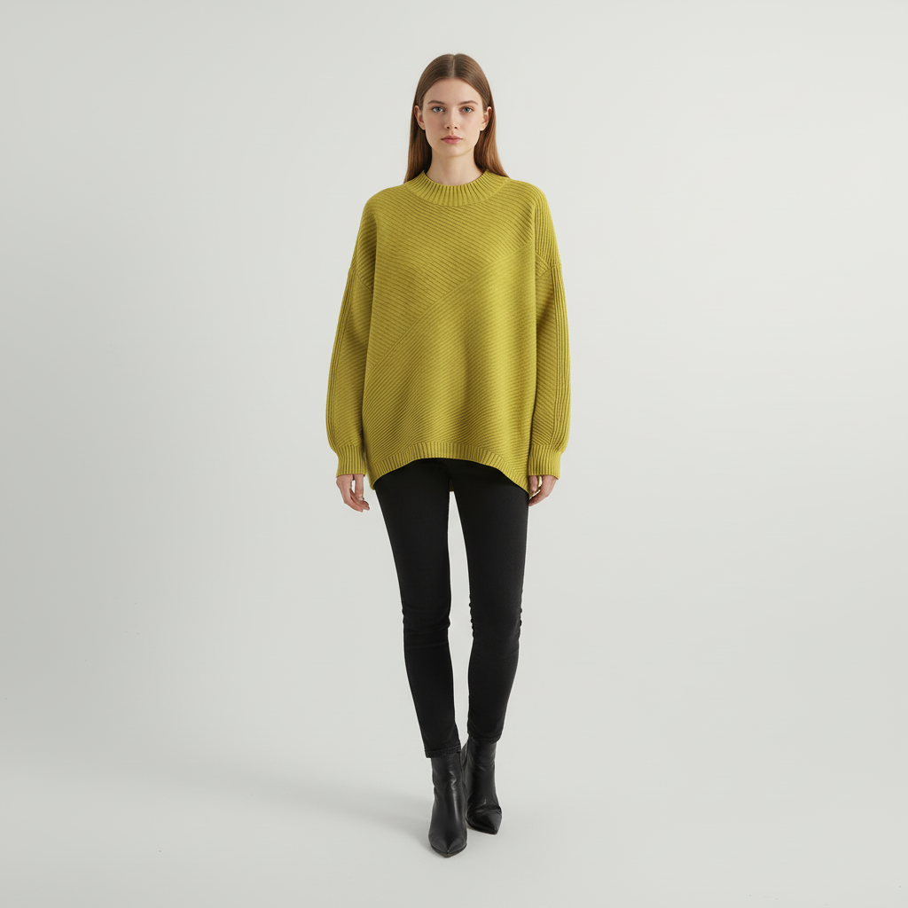 Gestrickter Damenpullover - Veronika