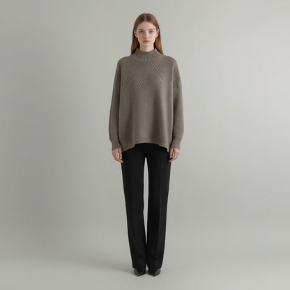 Gestrickter Damenpullover - Veronika