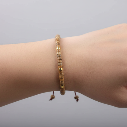 Geflochtenes Armband - NatureStoneBracelet 