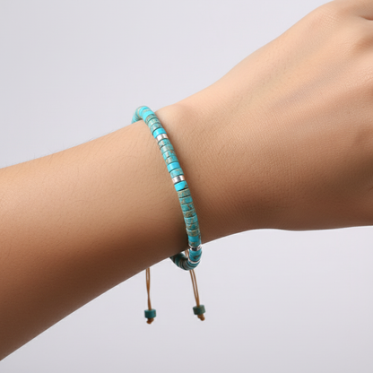 Geflochtenes Armband - NatureStoneBracelet 