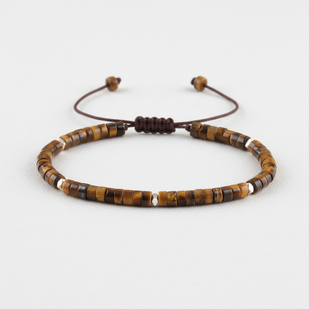 Geflochtenes Armband - NatureStoneBracelet 