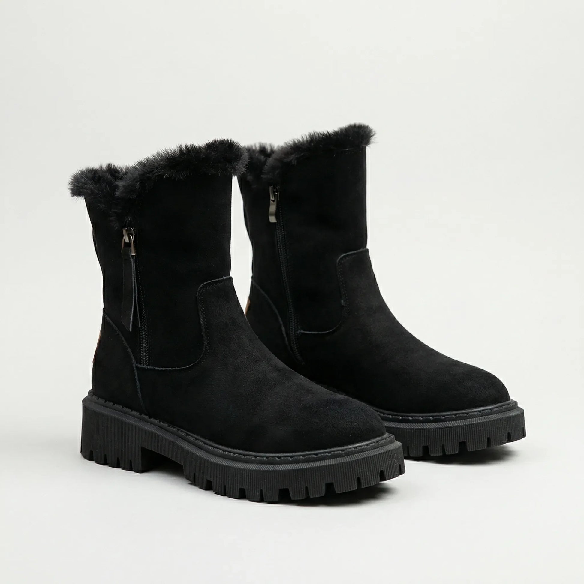 Gefütterte Damen Stiefelette - Charleen
