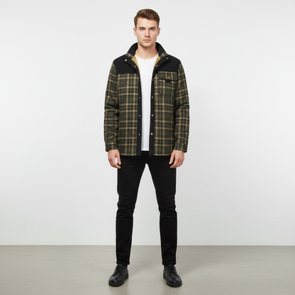 Gefütterte Flanelljacke - Lars