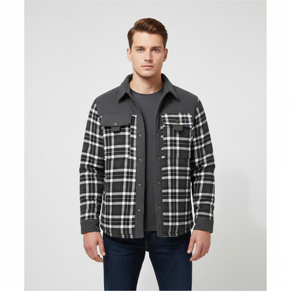 Gefütterte Flanelljacke - Lars