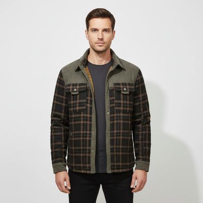 Gefütterte Flanelljacke - Lars
