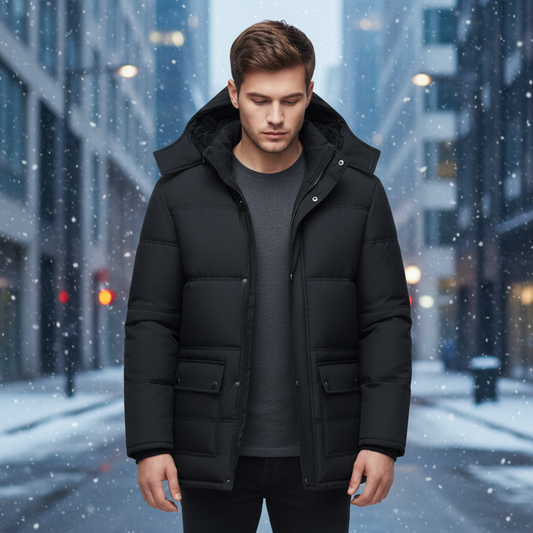 Gefütterte Winterjacke - Tobias