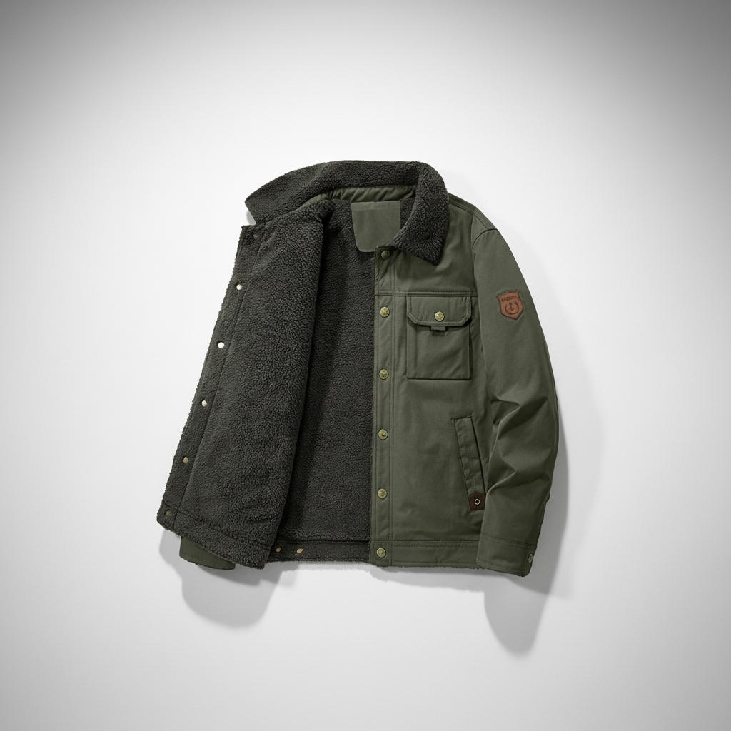 Gelegte Winterjacke - Marius