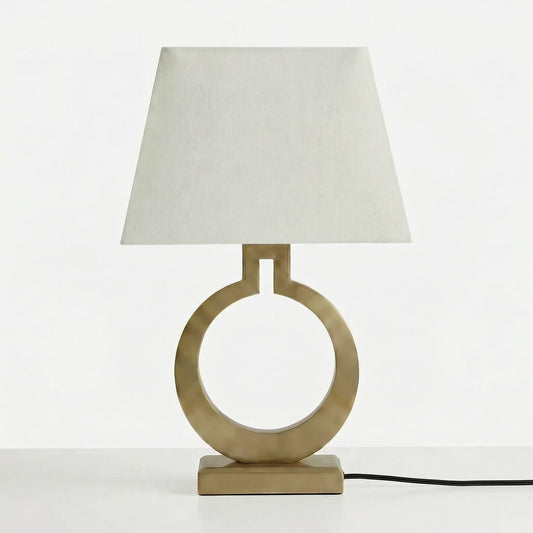 Geometric Architectural Bedside Table Lamp -  Ornelux