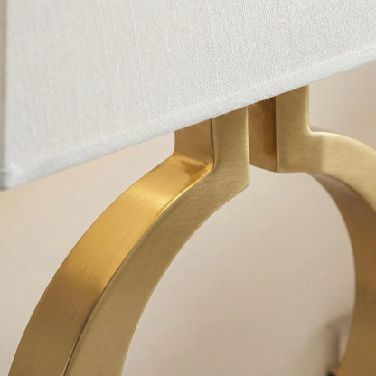 Geometric Architectural Bedside Table Lamp -  Ornelux