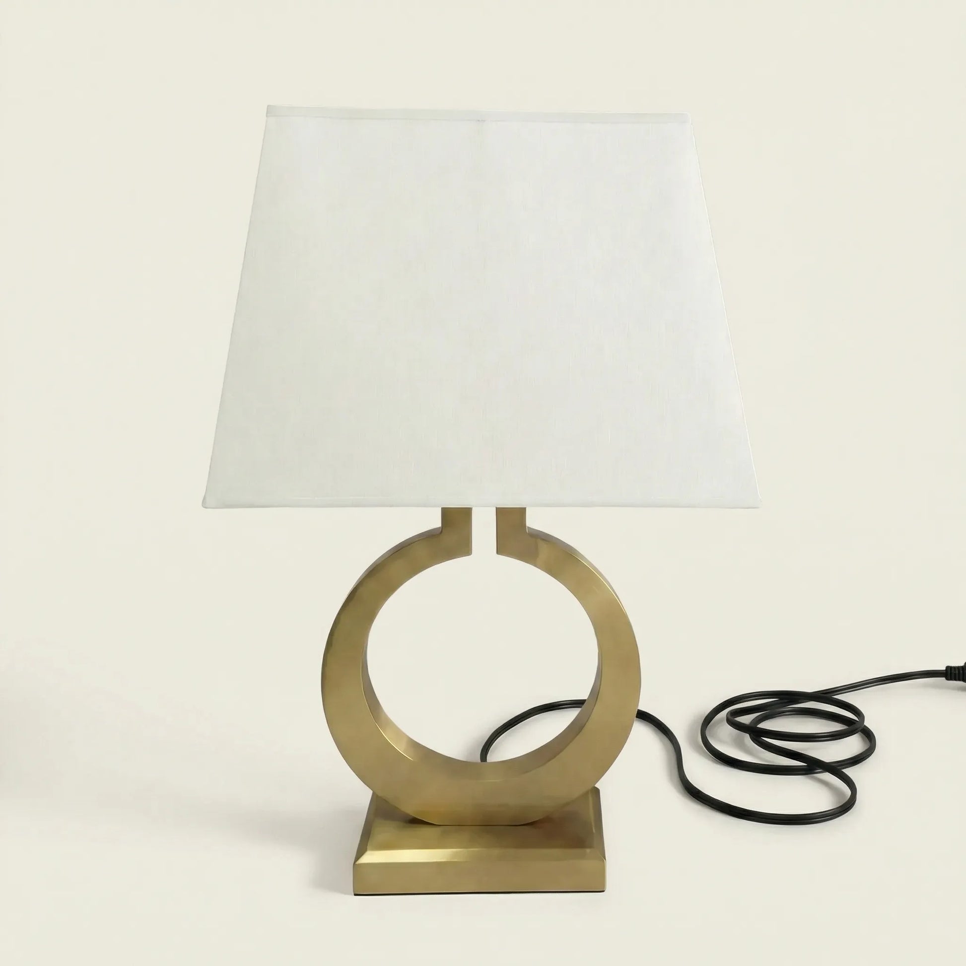 Geometric Architectural Bedside Table Lamp -  Ornelux