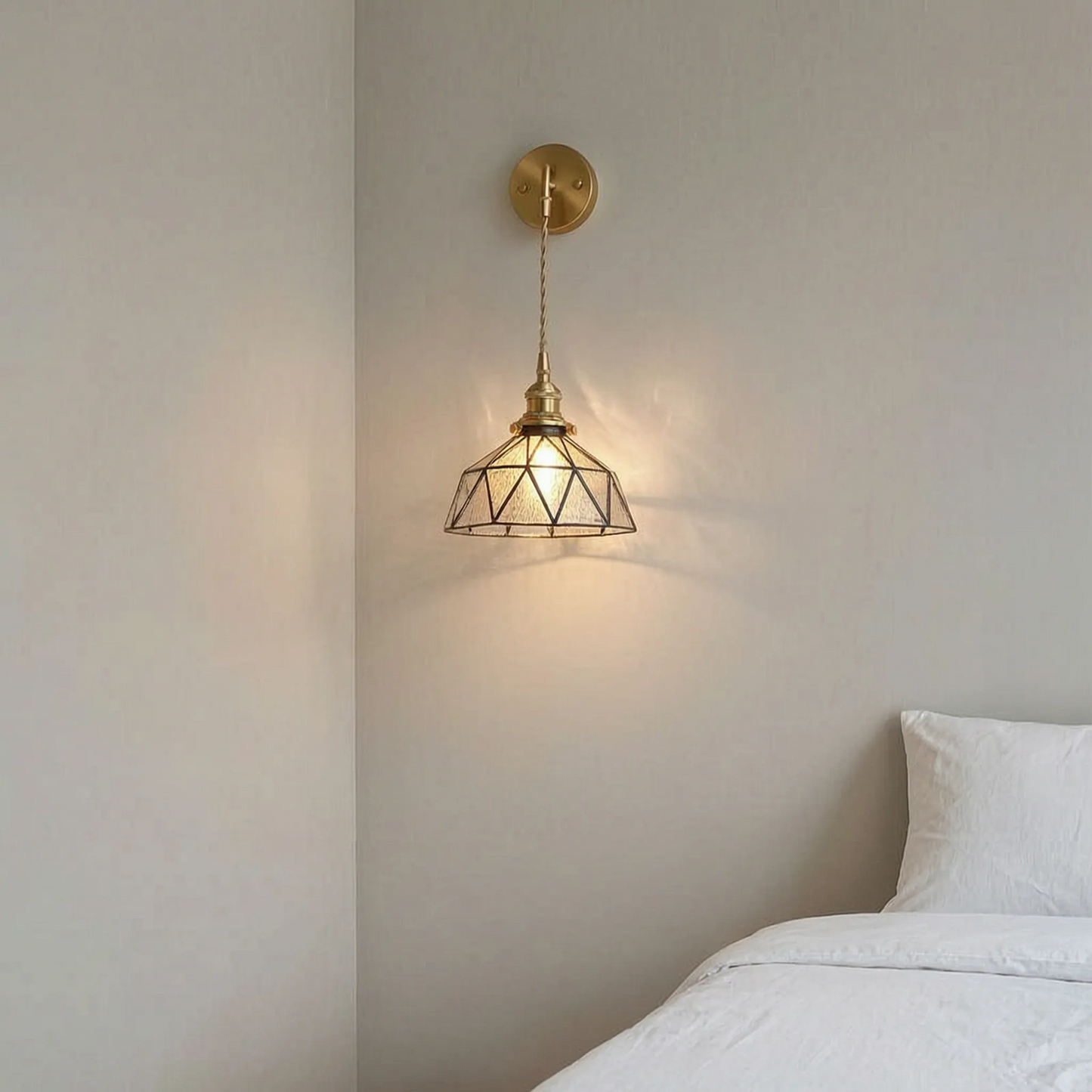 Geometric Ripple-Glass Wall Lamp -  Ripplewall