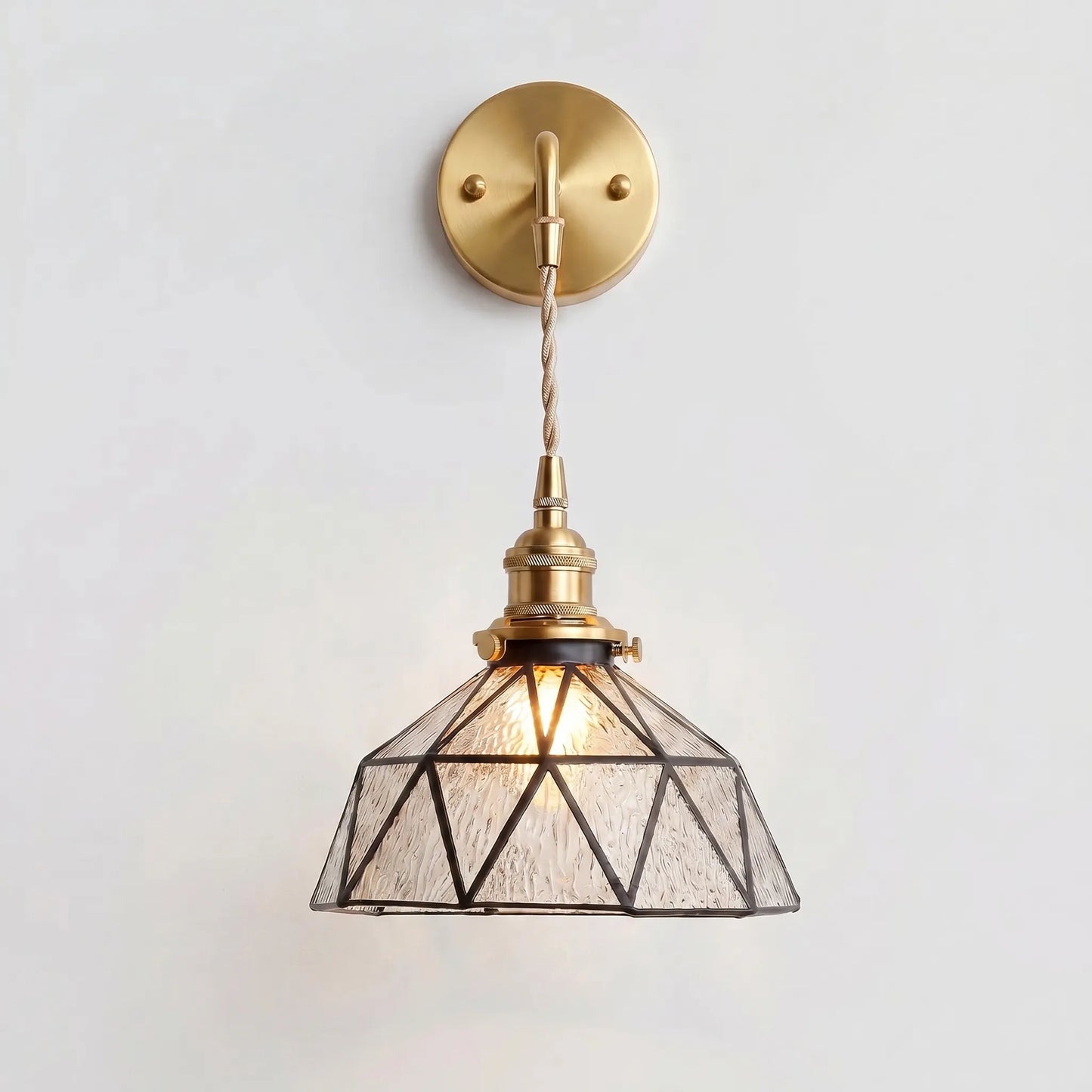 Geometric Ripple-Glass Wall Lamp -  Ripplewall