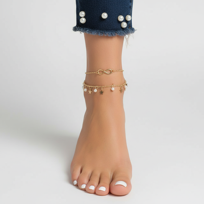 Geometrische Fußkette - LegShine 