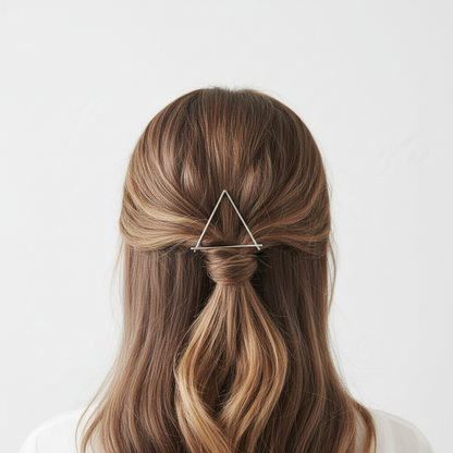 Geometrische Haarspange - MoonClip 