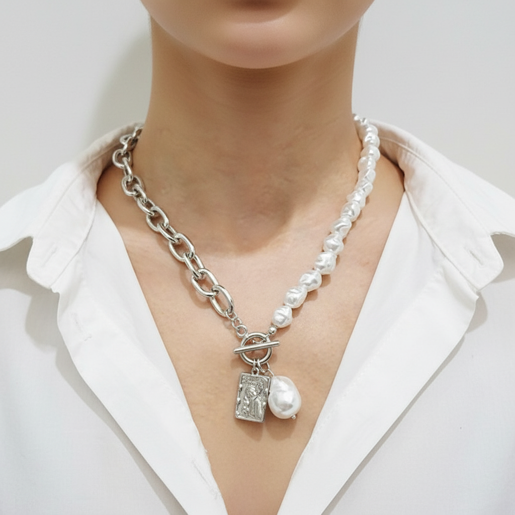 Geometrische Halskette - GlamourNecklace 