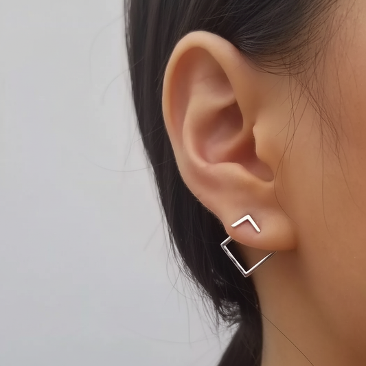 Geometrische Ohrringe - GeoGlam 