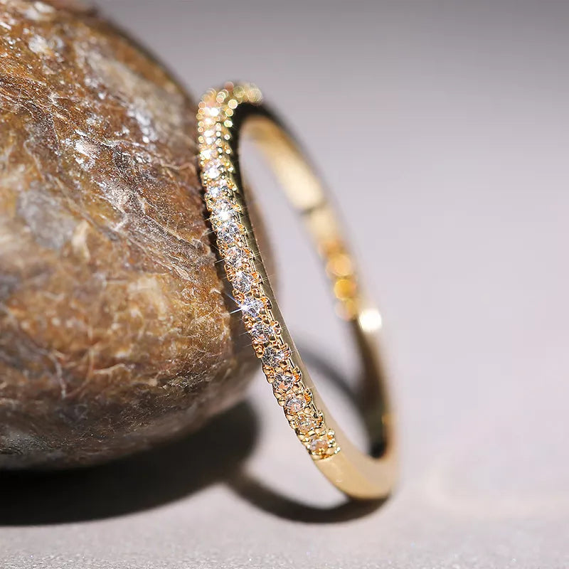 Geometrischer Designring - EternityRing 