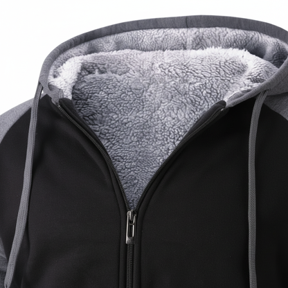 Geplüschte Herren-Hoodie - Moritz